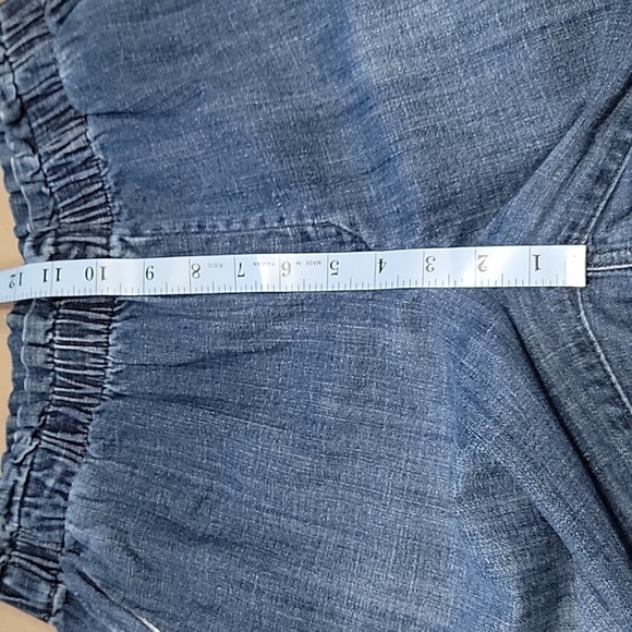 Code Bleu Size 4 Wide Leg Denim Blue Jeans, Gently Used Condition - Picture 8 of 14